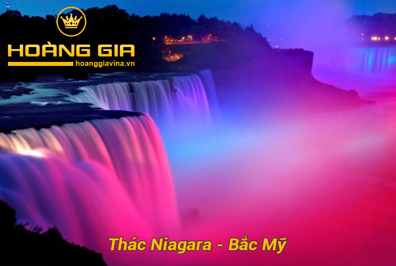 Thác Niagara - Bắc Mỹ đẹp lung linh huyền ảo 