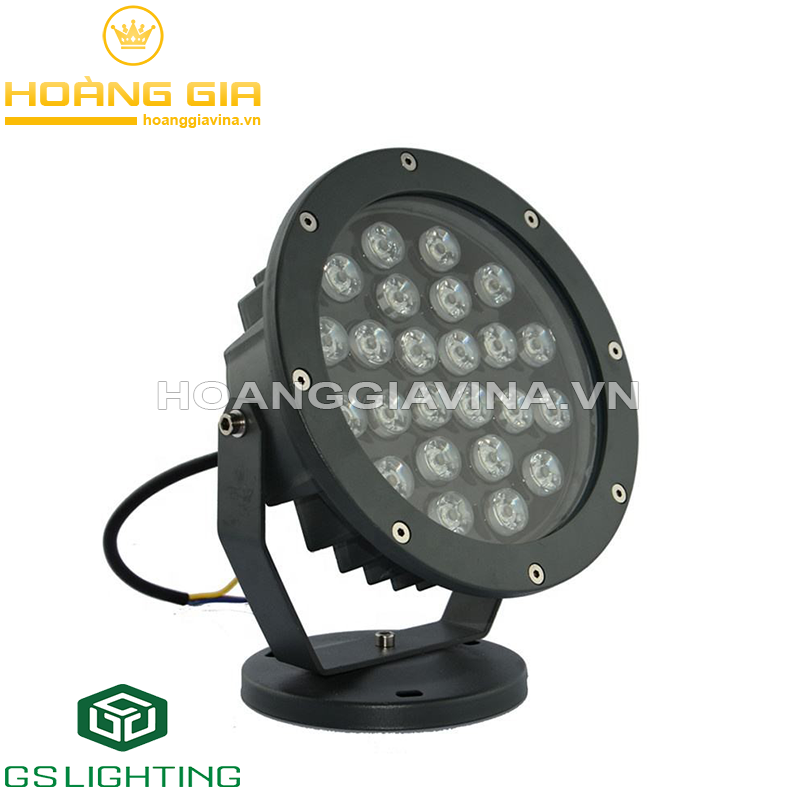 Đèn LED Chiếu Điểm Ngoài Trời Công Suất 24W GS Lighting